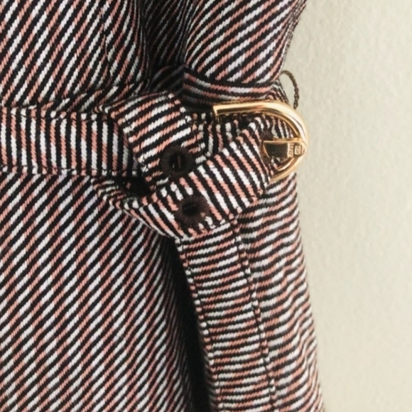 Ted Baker ✨️ Brown Striped Wool Top - Picture 5 of 8